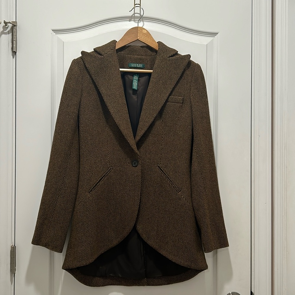 Lauren Ralph Lauren Brown Blazer
